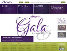 Tablet Screenshot of hyacinth.org